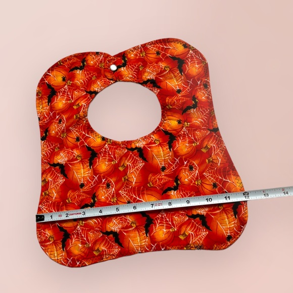 Lot/3 Handmade Halloween Bibs OOAK 🎁 - Picture 5 of 14